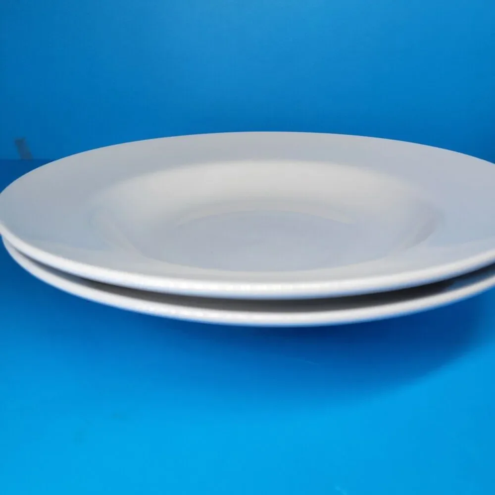 Pottery Barn Great White Pasta Bowls 10 1/8
